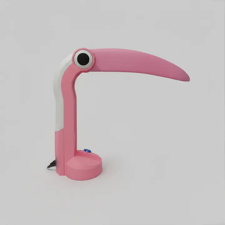 Toucan Lamp Pink + Pink